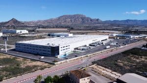 Plataforma logística desarrollada por Inurban para Musgrave España en Monforte del Cid (Alicante)